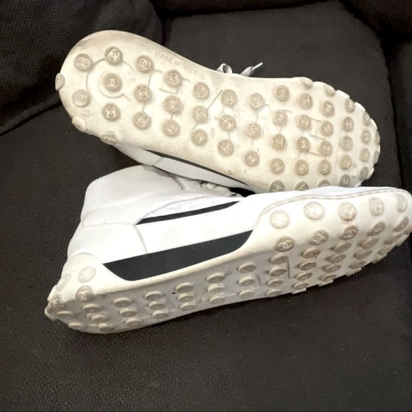 Chanel High Top Mesh Sneakers, great condition! Size 37.5 - Picture 11 of 11
